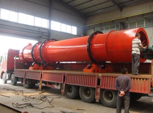 烘干機(jī)裝車發(fā)往山東